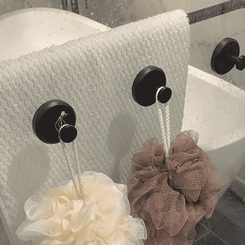 10 Pièces Crochets Ventouse Puissante - Charge 5kg, Sans Percage Pour Salle De Bain Et Cuisine